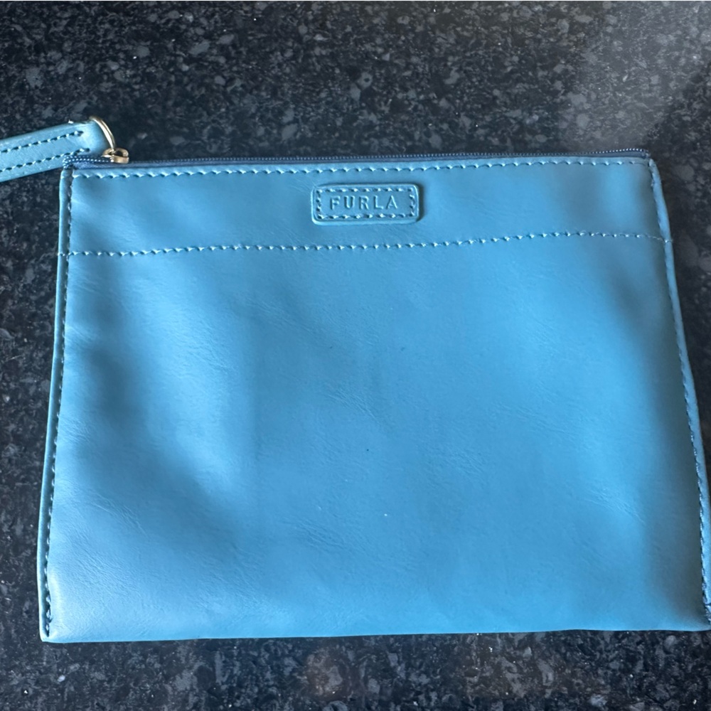Furla - EVAAir Collaboration Blue Pouch